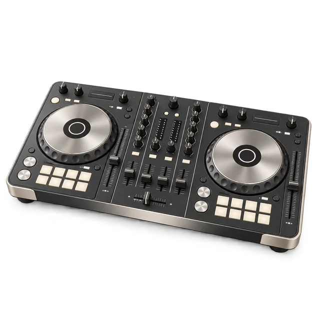 Illustration générique d’un contrôleur DJ à deux platines